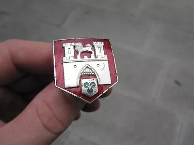 Hannover Badge Small Vw Bus Factory Enamel Vw Split Bug Beetle Kdf Wagen Brezel • $149