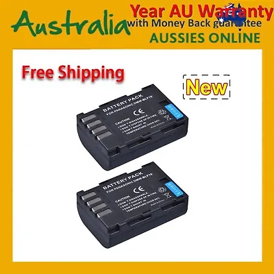 2x DMW-BLF19 BLF19e Battery  For Lumix DC-G9 DMC-GH3 DMC-GH4K DC-GH5K • $36.95