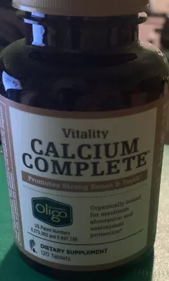 Melaleuca Vitality Calcium Complete 120 Tablets *SEALED* • $17