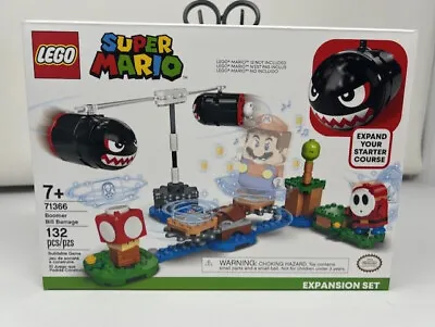 *NEW* LEGO Super Mario: Boomer Bill Barrage Expansion Set (71366) - Retired - • $21.99