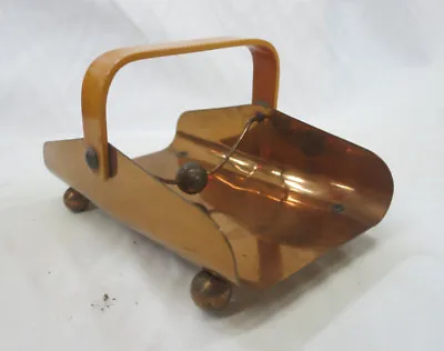 Art Deco Chase Copper And Catalin Napkin Holder • $115