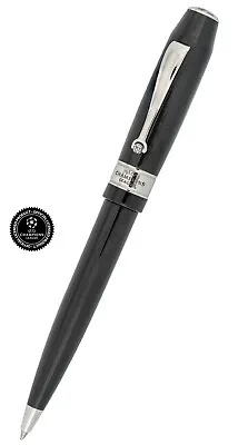 Montegrappa UCL Trophy Black Resin & Stainless Steel Ballpoint Pen ISUTRBAC • $60.99