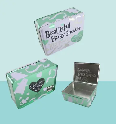 Bright Side Keepsake Tin Memory Novelty Storage And More Beautiful Baby Shower • £6.49