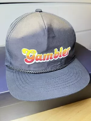 Vintage The Gambler Funny Car Top Fuel Racing Hat Black  • $60