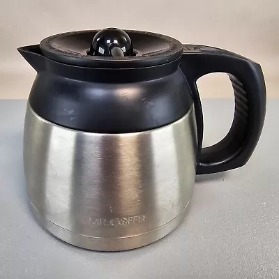 Mr. Coffee Stainless Thermal Carafe & Lid 8 Cup Replacement Part BVMC-SJX33GT • $24.95