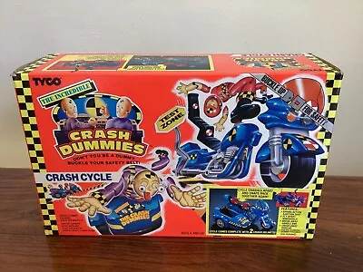 Tyco Vince And Larry  Crash Dummies Crash Cycle New • £120