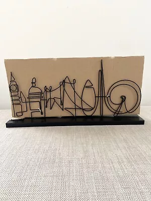 £17.70 • Buy NEXT Wire London Skyline Ornament/home Office Living Room Sculpture Figure Gift
