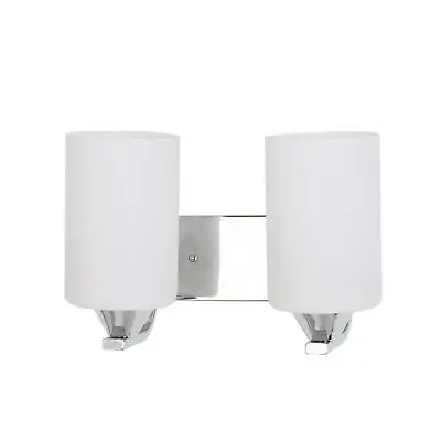 £8.79 • Buy Glass Wall Light Indoor Sconce Lighting Bedside/Aisle Lamp Fixture + LED Bulb UK