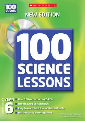 100 Science Lessons For Year 6 With CDRom Hibbard Clifford & Rugg Tom & Malli • £3.36