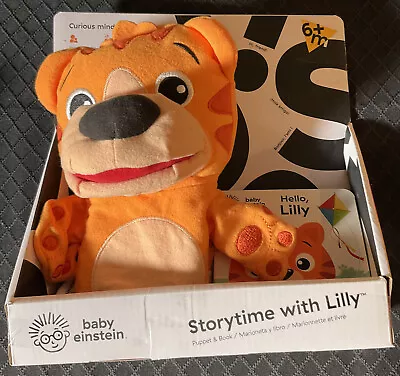 $18.95 • Buy Baby Einstein Storytime With Lilly Puppet Replacement Just Puppet Figure Tiger