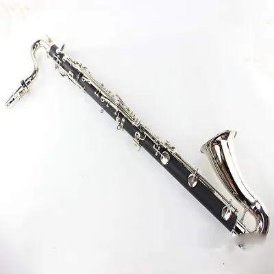 Clarinet Instrument Bakelite Silver-plated Bass Clarinet In B Flat • $882