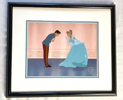 Disney Cinderella’s Dream Sericel Signed By Marc Davis + Certificate Limited Ed. • $975