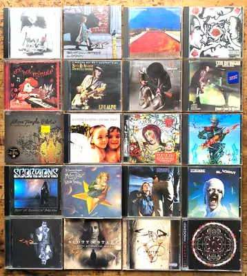 $4.90 • Buy 900 CD - 30+ Year One Owner Hard Rock Collection - Make Your Own Bundle - S-Z