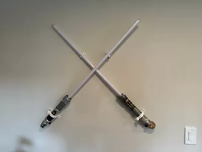 Lightsaber Wall Mounts - White - 3D Printed Parts (LIGHTSABERS NOT INCLUDED) • $8