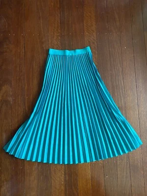 $65 • Buy Gorman Kelly Green Pleated Skirt