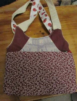 Reversible Tote Bag With 2 Pockets  Sewing Knitting Or Baby Bottles Nappy Holder • £5.99