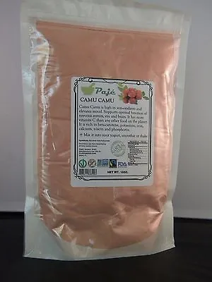 CAMU CAMU Fruit Powder 16oz 1lb KOSHER Improve Mood Vit C Max Antioxidant PAJE • $24.98