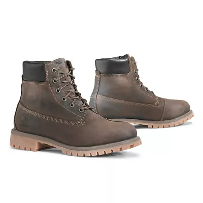 Motorcycle Boots | Forma Elite Brown Urban Street Waterproof Footwear Women Men • $87.60