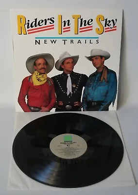 £9.99 • Buy Riders In The Sky ‎– New Trails - 1986 US Vinyl LP - Rounder 0220 - NM
