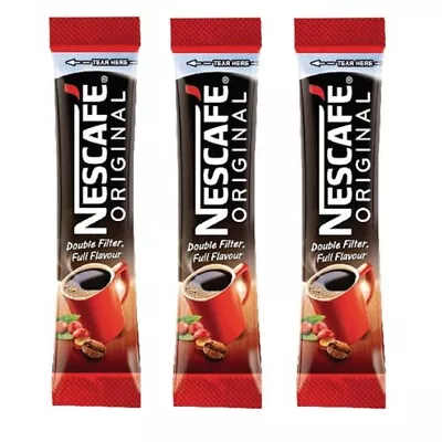 Nescafe Original Individual  Cup Instant Coffee Sachets Sticks 25 50 100 200 • £49.99