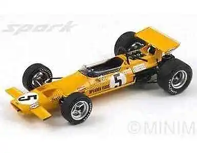 Mini Car 1/18 Mclaren M7A Winner Mexican Gp 1969 Denis Hulme 5 Yellow 18S116 • $189.96