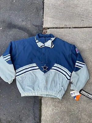 Vtg Dallas Cowboys 90s Authentic Starter Jacket Size XL FOOTBALL NFL Deadstock • $120