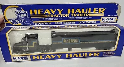 K-line Electric Trains Die-cast Heavy Hauler Tractor Trailer  • $25