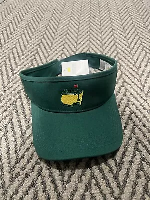 Masters Golf Visor Green Low Rider Style 2023 Masters American Needle Pga New • $44.99