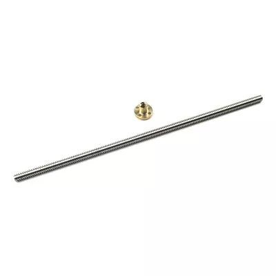 8mm T8 Lead Screw 2mm Pitch 4mm Lead With Nut Great For 3d Printers And CNC • $21.45