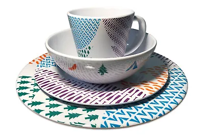 OLPRO Melamine Set 8 Piece - OLPRO Astley Design • £20