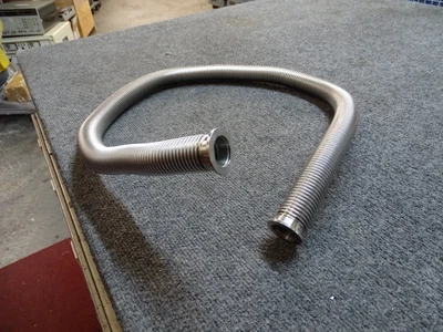 $89.95 • Buy 48  UHV HV Stainless Steel Bellows Flexible Vacuum Pump Hose 1 1/2 