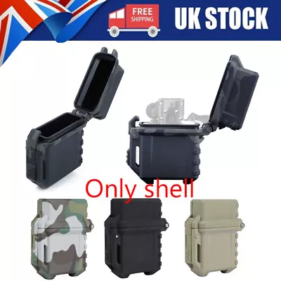 Tactical Lighter Shell Storage Case Container For MOLLE Inner Tank Holder Case • £14.71