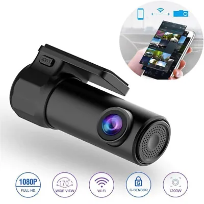 WIFI 1080P Hidden Car DVR Camera Video Driving Recorder Dash Cam Night Vision • $37.99