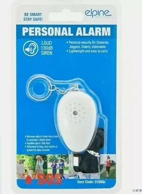 Personal Safety Alarm Panic Rape Attack Security 130db Jogging Women Running • £2.98