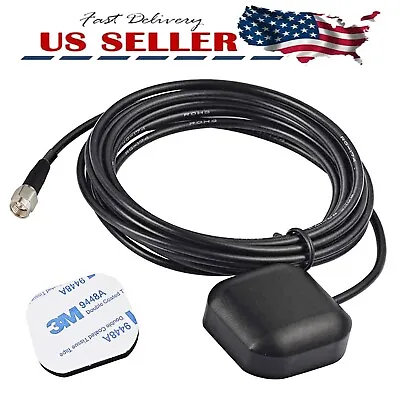 GPS External Antenna SMA With Magnetic Mount For Navigation Head Unit Car Radio • $11.30