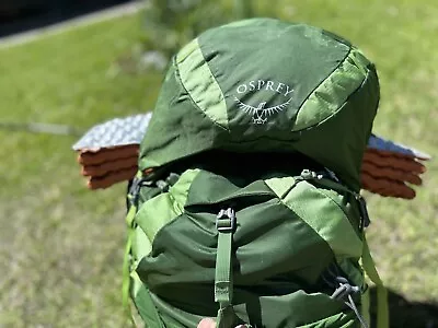Green Osprey Exos 58 Size-M Backpack • $50