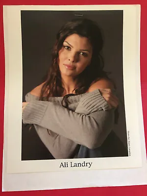 $12 • Buy Ali Landry, Miss USA #3  Original Talent Agency Headshot Photo With Credits.