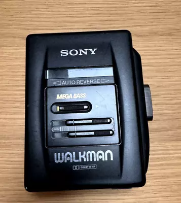 Sony Walkman WM2055 Cassette Tape Player With Ear Plugs - Untested. • £29.95