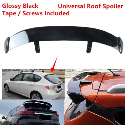 Fit For Subaru Impreza 08-11 Rear Roof Spoiler Modified Wing ABS Gloss Black • $84.19