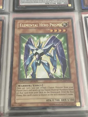 Elemental Hero Prisma DPCT-EN002 Ultra Rare Ltd Edition Yugioh Card • £11.69