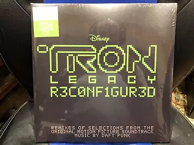 New Tron Legacy Reconfigured Motion Picture Soundtrack Daft Punk Double Vinyl • $40.97