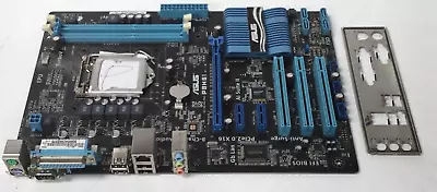 ASUS P8H61 Motherboard ATX DDR3 LGA 1155 USB 2.0 Intel H61 Chipset + I/O Shield • $49
