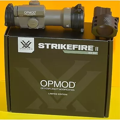 Vortex Strikefire II Red Green Dot Sights Limited Edition Desert Tan SF-OP-1 ++ • $179.99