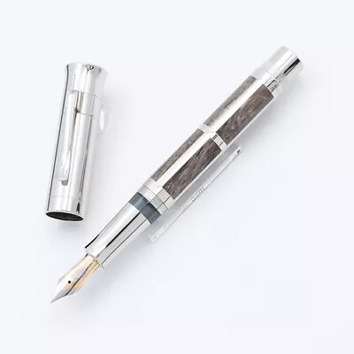 GRAF VON FABER-CASTELL Pen Of The Year 2007 Stonewood NIB 18K Gold M (5996) • $3432.99