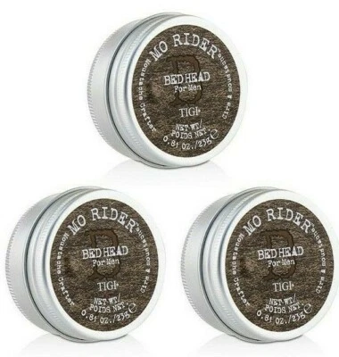 £11.95 • Buy 3 X TIGI Bed Head For Men Mo Rider Moustache Crafter Wax 23g