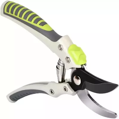 Shark-Tuff® Heavy Duty Garden Secateurs Garden Scissors Pruning Shears Aluminium • £10.85