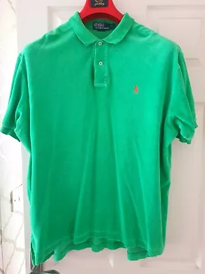 Polo Ralph Lauren Polo Shirt Terry Towelling XL  Vintage • £3.19