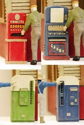 1950s Era Vending MACHINES SET N Scale 4 Pack Unpainted Details • $8.99