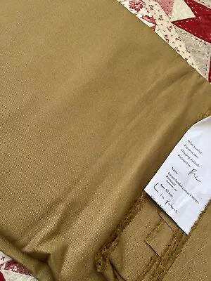 Merchant & Mills Camel  SANDED Cotton Canvas 2m & 1 Thread & 1 Free Pattern • £35