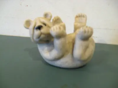 2001 Quarry Critters Second Nature Design Bear Tealight Candle Figurine 45429 • $24.99